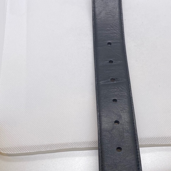 Women or Men’s Faux Leather Belt Brown with Silver Tone Buckle Size S 30-32 - Picture 7 of 7